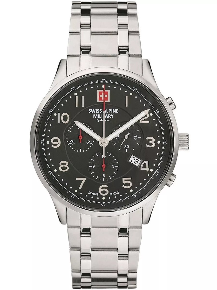 Swiss Alpine 7084.9137 horloge heren 43mm