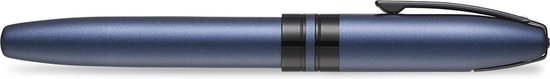 Stylo plume Sheaffer - Icon E9110 - F - Finitions noires laquée bleu mat - SF-E0911043