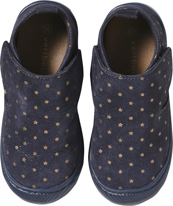 Vertbaudet Chaussons scratchés bébé en cuir souple