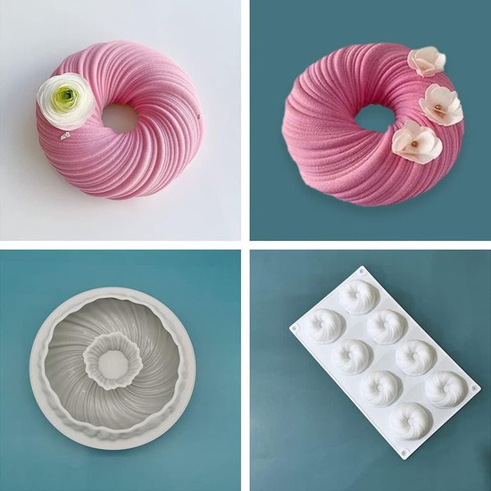 Cake Fondant Mold 1Pc Honingraat Vorm Embossing Mat
