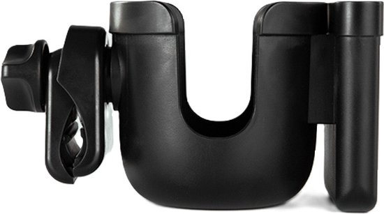 Porte-gobelet Universel 3 En 1 Rotatif 360° - Avec Support Téléphone Pour Poussette, Vélo, Fauteuil Roulant