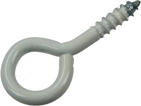 Sam vis oeil 3,5 x 20 mm blanc 5 pièces