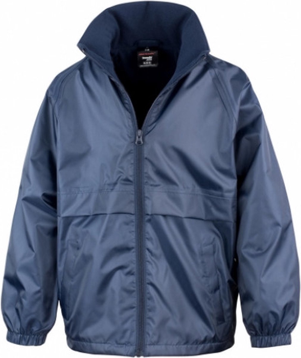 Result Junior Microfleece Lined Jacket RT203J – 7-8 Blauw