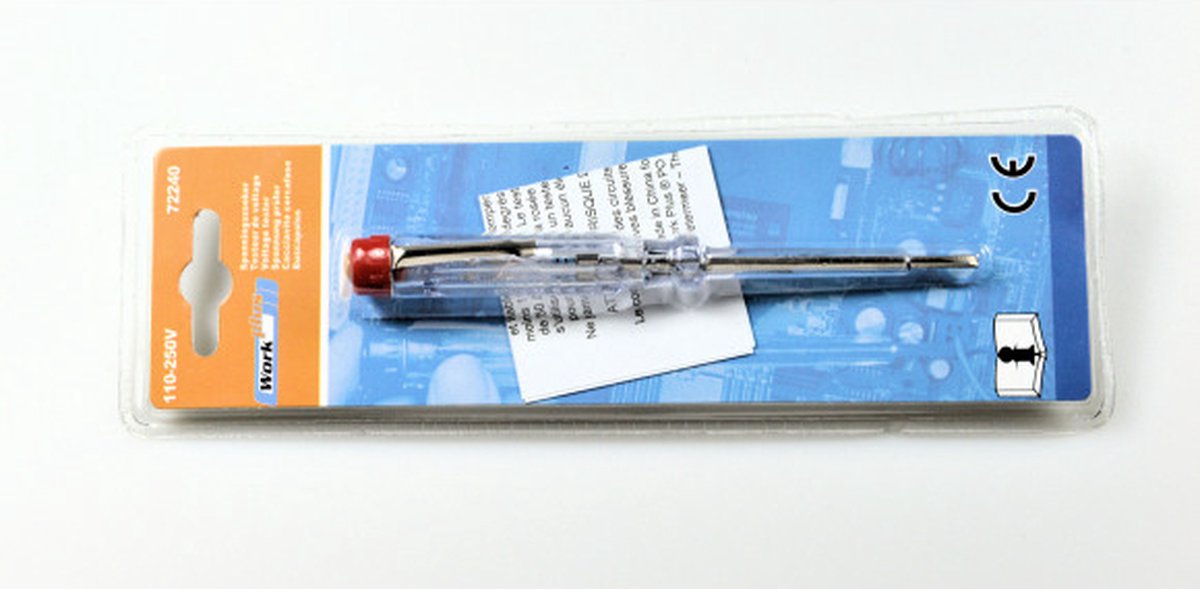 Work Plus Spanningszoeker 140 mm