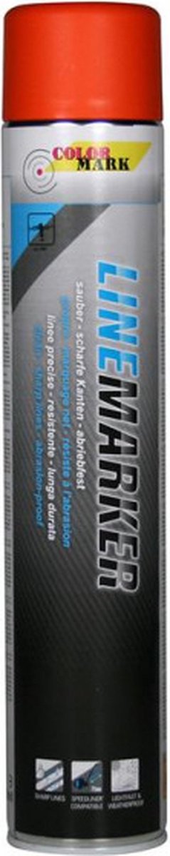 Color Mark SP.750ML. COLORM. LINEM. ORANGE SPUITBUS 750ML