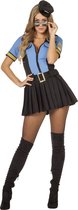 Costume de police et de détective | Plus de Blue On Street Police | Femme | Taille 42 | Costume de carnaval | Déguisements