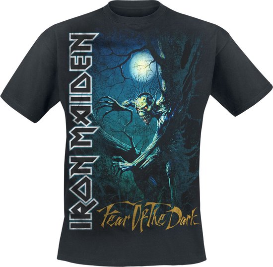 Iron Maiden Fear Of The Dark Heren T-shirt - zwart - XXL
