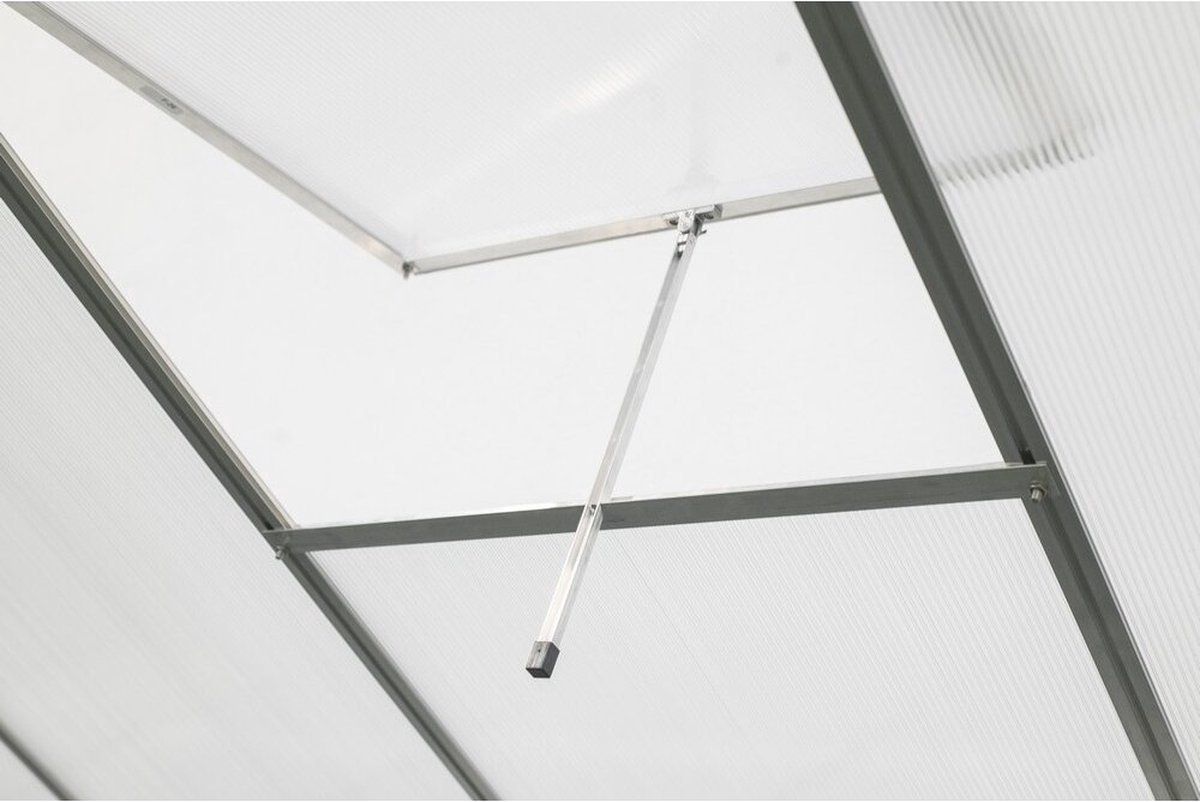 Westmann Tuinkas Flora 610 - 312 x 192 x 201 cm - Zilver