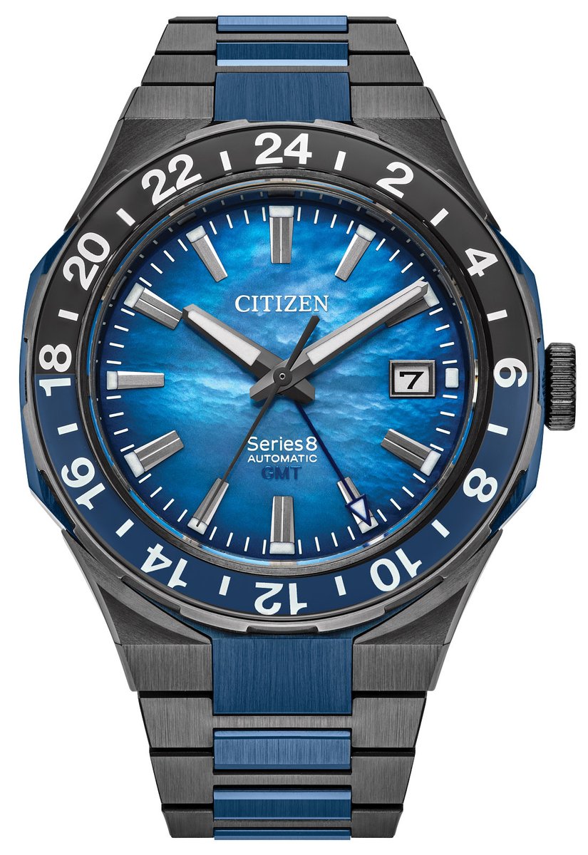 Citizen - NB6036-52N - Polshorloge - Heren - Automatisch - Serie 8 880 GMT