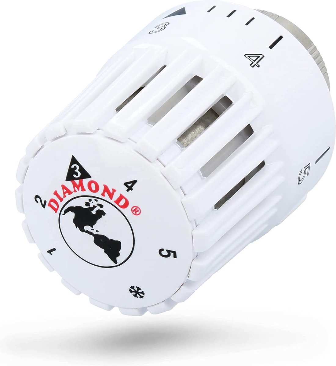 Radiator Thermostaatkop M30 x 1,5 cm - Thermostaat Verwarming voor Efficiënte Temperatuurregelaar