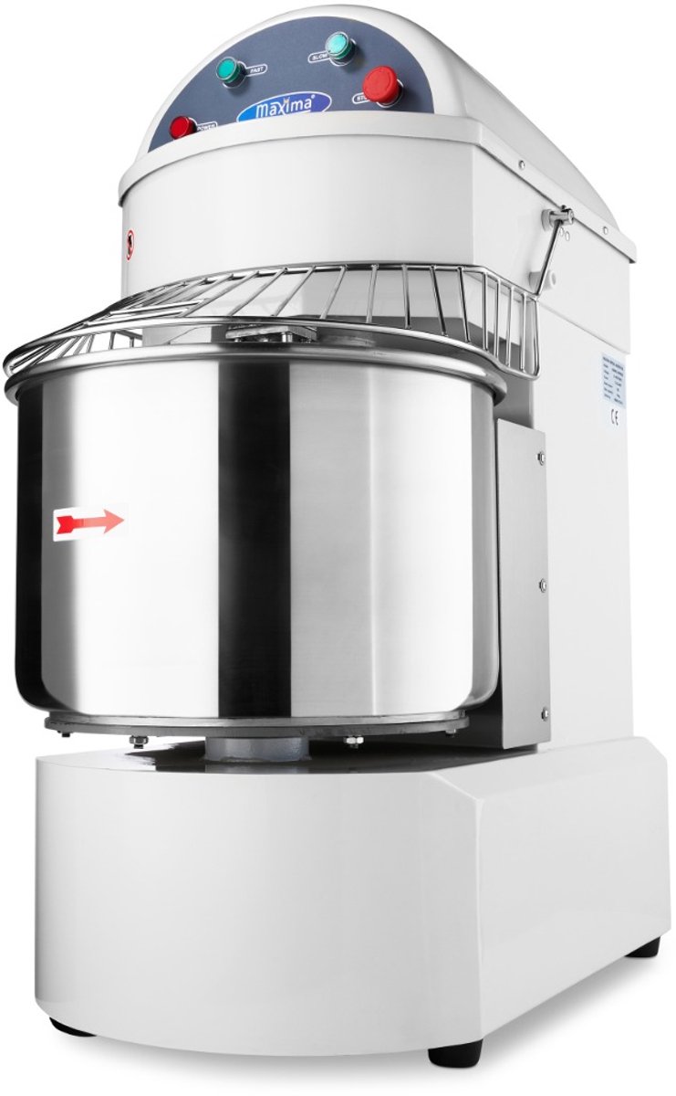 Maxima Spiraalkneder 60 L 38 Kg Deeg 2 Snelheden 400V