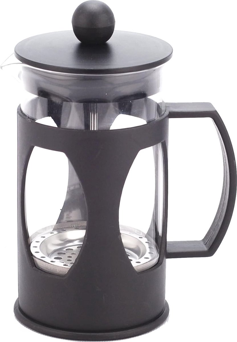 Franse Pers Koffiezetter - 600 ml Roestvrij Staal Cafetière voor Espresso en Thee