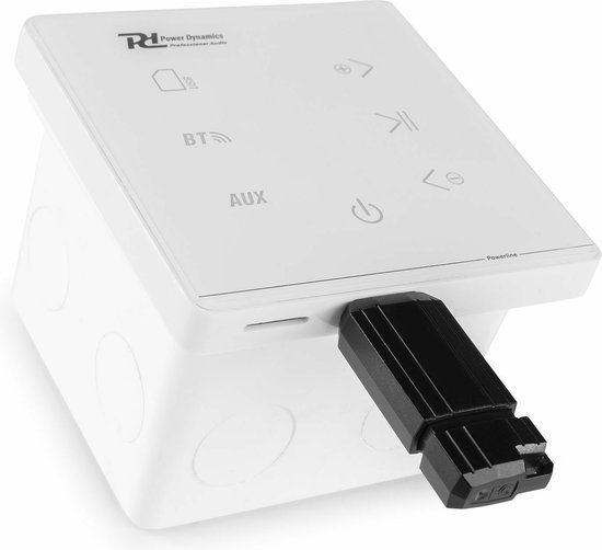 Inbouw versterker met 4 plafondspeakers - Power Dynamics Powerline A100WSet van Merkloos — afbeelding 2