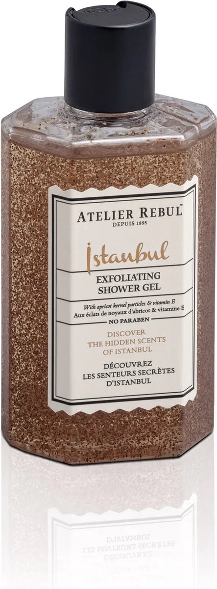 Goedkoopste Istanbul Douchegel met Scrub (250ml) Atelier Rebul - Kruidige Geur - Natuurlijk - Voor alle Huidtypes