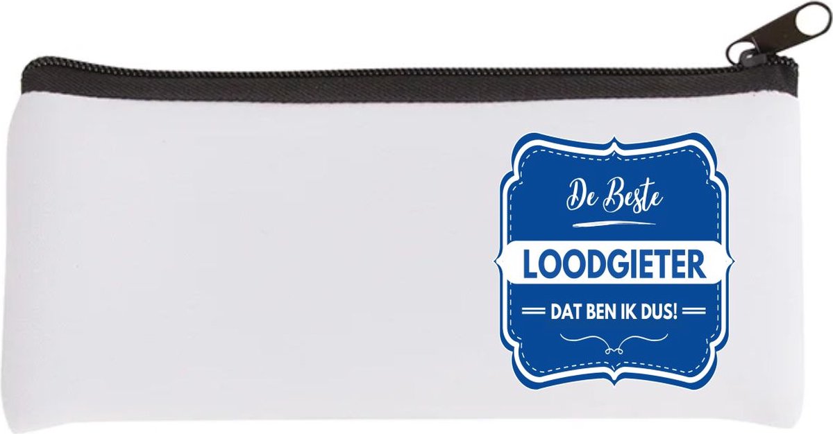 Akyol - de beste loodgieter Etui - Loodgieter - loodgieters - werk - afscheidscadeau - verjaardagscadeau - kado - 20 bij 9 cm