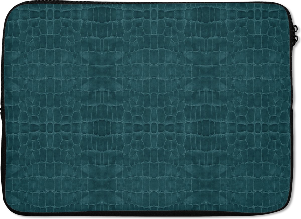 Laptophoes - Paars - Leer print - Laptop - Laptopaccesoires - 14 Inch - Laptopcase