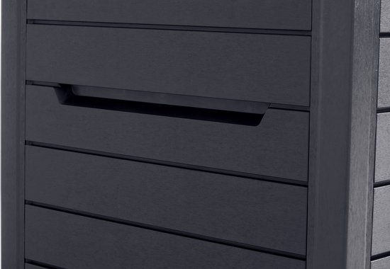 Keter Ontario Opbergbox - 870L - 147x83x86cm - Grafiet