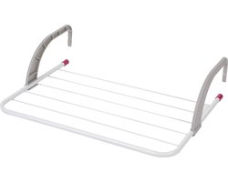 6-Bar Radiator Droogrek - Opvouwbaar en Compact voor Handdoeken en Kleding