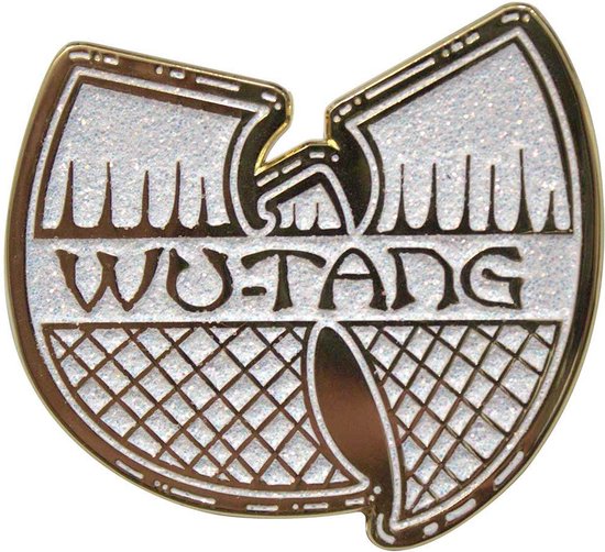 Wu-Tang Clan - Logo White et Or - Pin