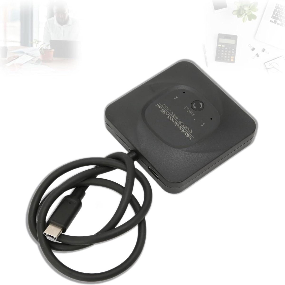 USB-schakelaar - 2 in 1 Plug and Play - Stroomindicator - Computers