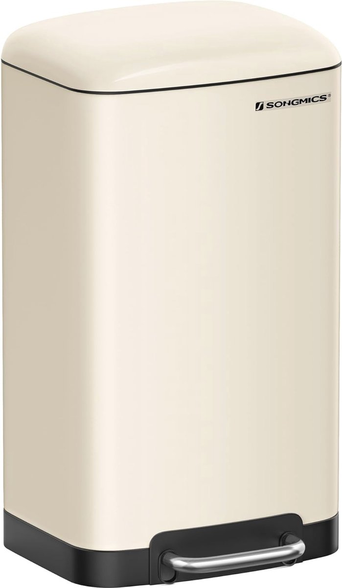 Goedkoopste Keukenafvalemmer 30L met Pedaal en Zachte Sluiting - Compact en Modern