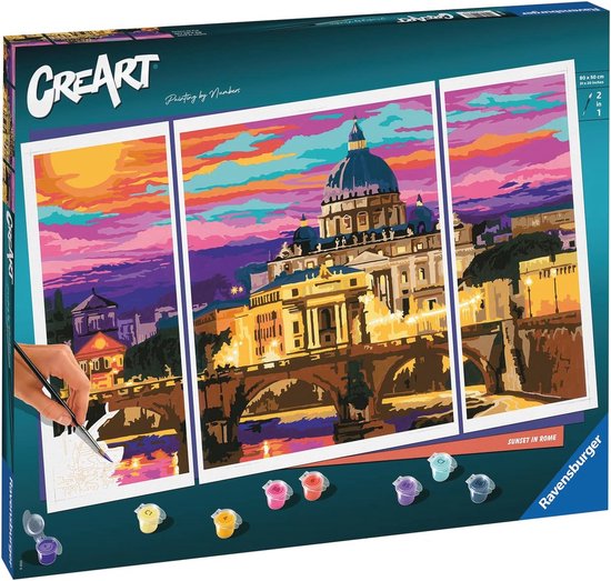 Ravensburger CreArt Schilderen op Nummer - Aloha ... | Speelgoed