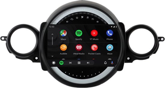 Écran Radio Android 13.0 2024 pour Mini Cooper R56 (2006-2015) - Avec Apple CarPlay, Android Auto, Navigation & Radio DAB+ !