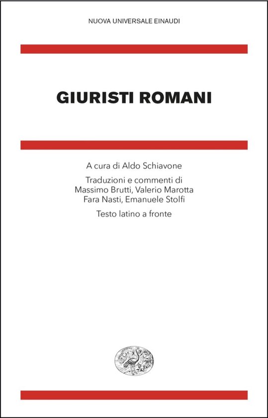 Giuristi romani - cover