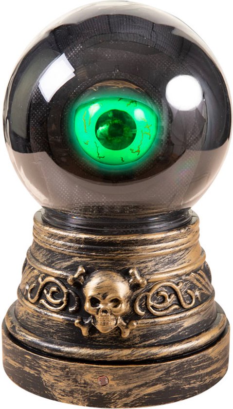 PTIT CLOWN - Boule de cristal à œil animé 20 cm