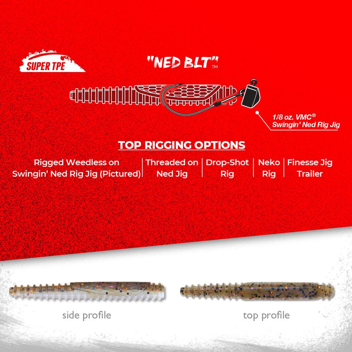 Rapala CrushCity Ned BLT | 7.5cm Perch 7.5cm