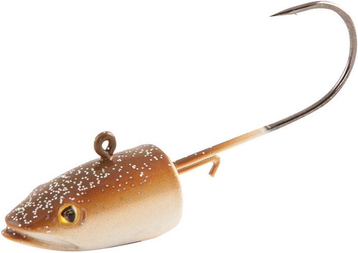 Fox Carp Fox Eel Jig Heads Natural - 3 Stuks Natural 14g #2/0