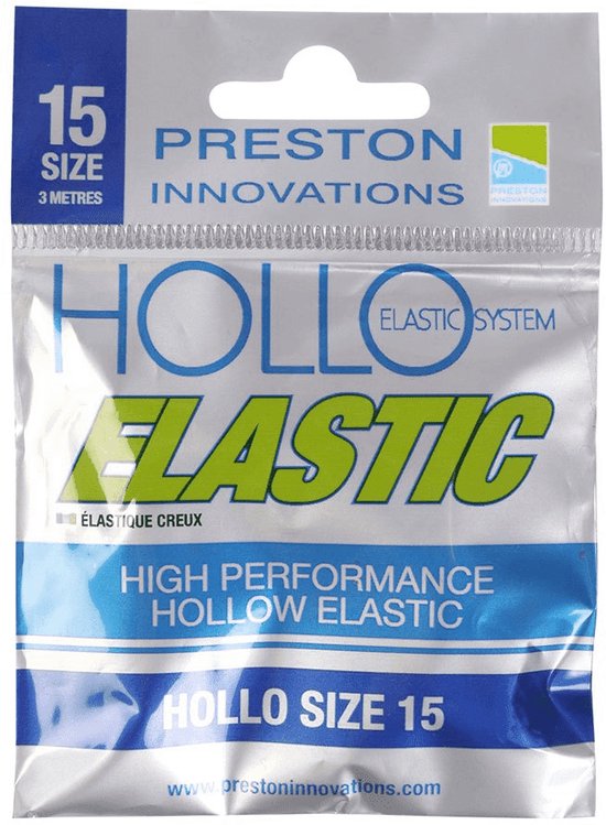 Preston Hollo Elastic - Dark Blue - Maat 15H - Top Elastiek - Donkerblauw van Merkloos — afbeelding 4