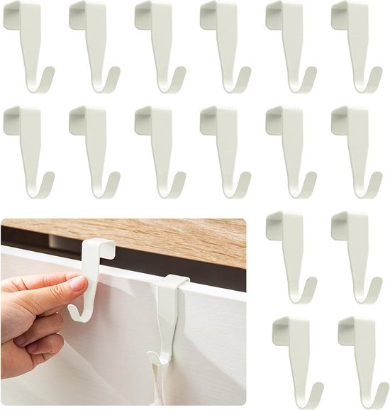 2 stuks deurkranshaken, 31 cm, deurhaken van roestvrij staal, haken