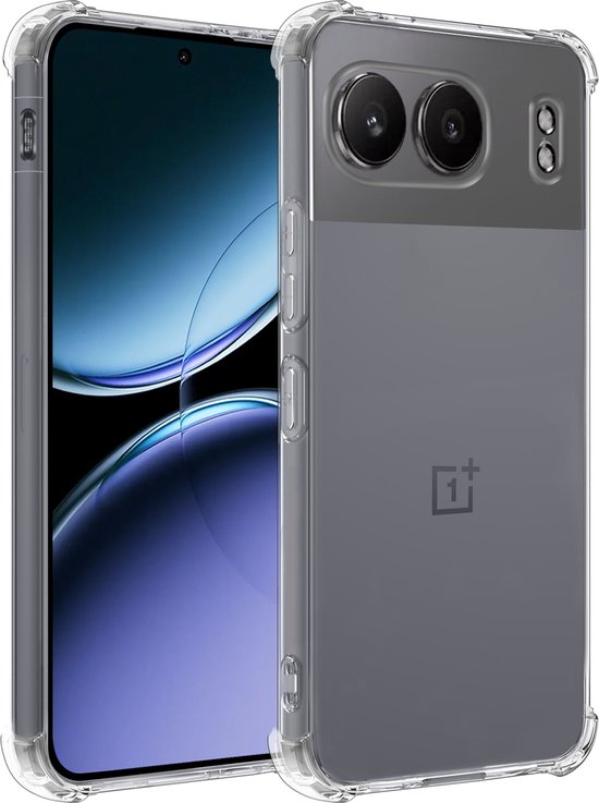 Coque pour OnePlus Nord 4 Coque Siliconen Anti-Chocs - Coque pour OnePlus Nord 4 Coque Antichoc - Transparent