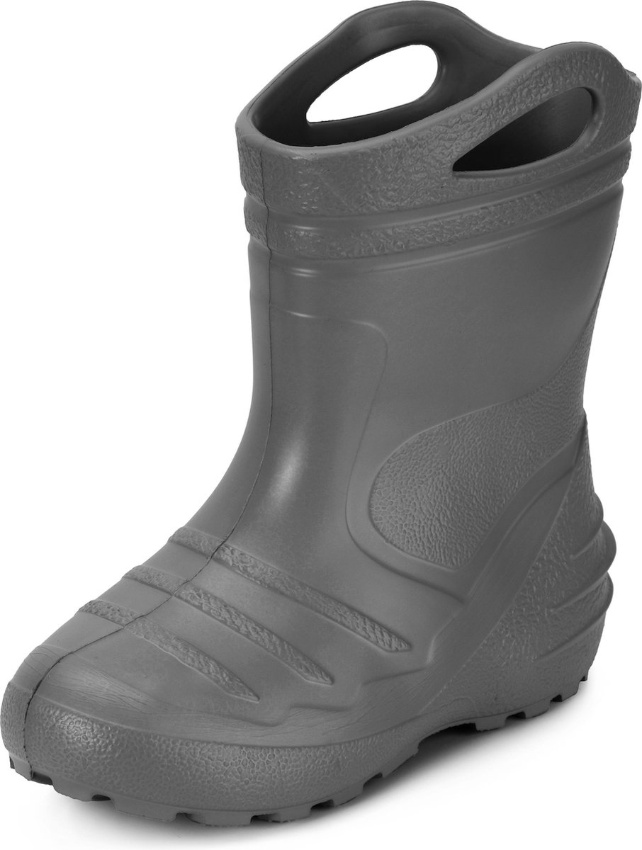 Ladeheid LA-KL-051-Summer Kinderen Regenlaarzen - Rubber Laarzen - EVA - Grafiet - 27