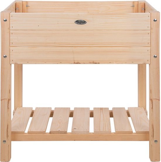 Plantenpot kopen? Check hier welke je plant exact nodig heeft 21 Esschert Design - Houten Plantenbak verhoogd S lichthout
