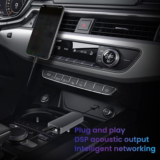 Wireless Autoplay adapter van Bedraad naar Draadloos CarAutoPlay