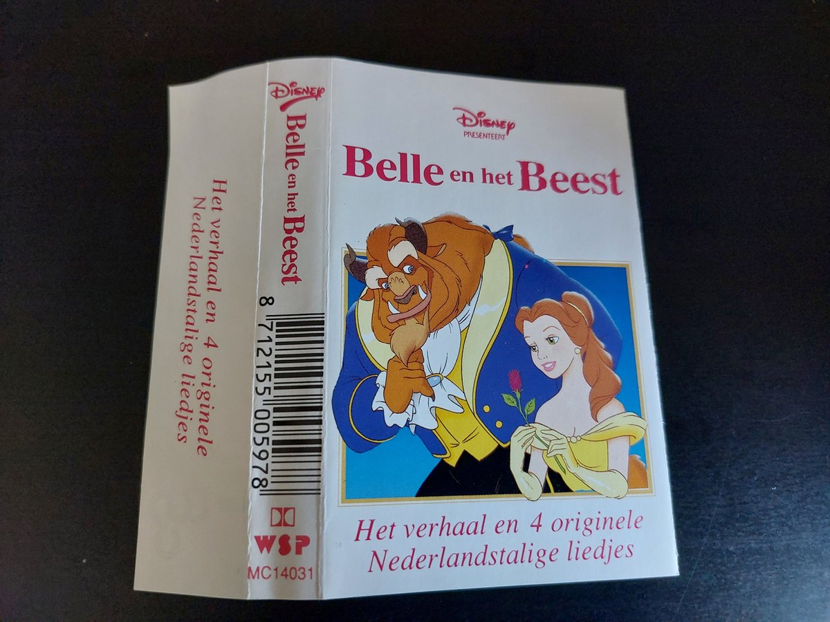 WALT DISNEY - BELLE EN HET BEEST (CASSETTEBANDJE)