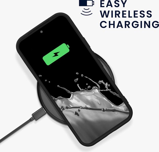 kwmobile coque de téléphone adaptée à Google Pixel 9 Pro - Coque pour smartphone - Découpe précise pour appareil photo - En noir mat