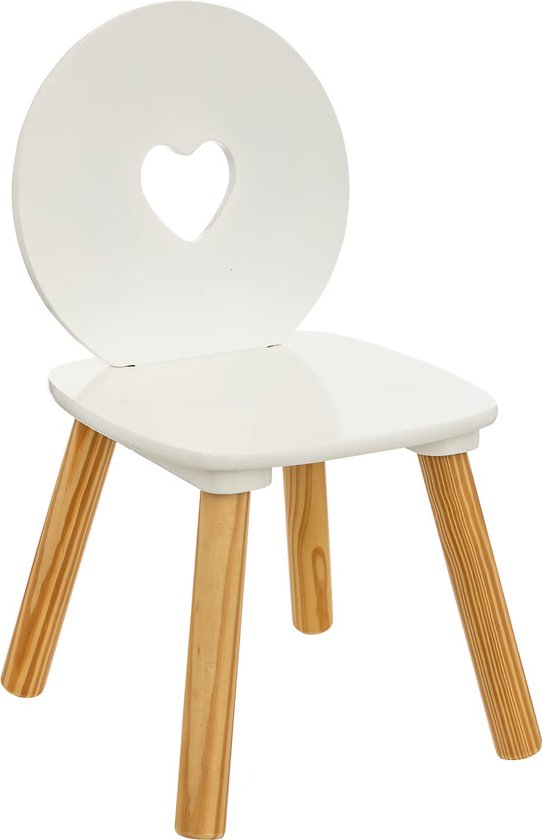 ATMOSPHERA CREATEUR D'INTERIEUR Kinderstoel Doucher wit - wit - Atmospheric interior designer ATMOSPHERA CREATEUR D'INTERIEUR Kinderstoel Doucher wit - wit - Atmospheric interior designer
