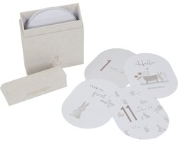 Little Dutch Mijlpaal kaarten 'Mijn eerste jaar' Baby bunny FSC