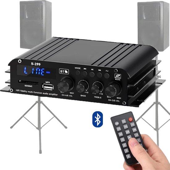 S299 4.1ch Bluetooth Power Amplifier