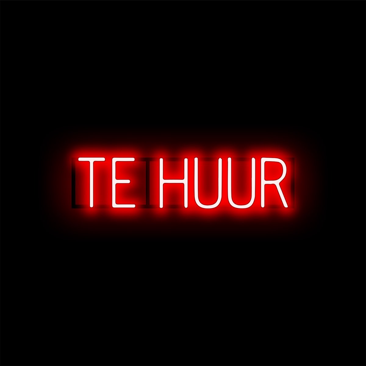 TE HUUR - Lichtreclame Neon LED bord verlicht | SpellBrite | 65,57 x 16 cm | 6 Dimstanden & 8 Lichtanimaties | Reclamebord neon verlichting