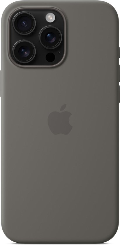 Apple Cover Iphone 16 Pro Max Silicone Magsafe Stone Gray (myyv3zm/a)