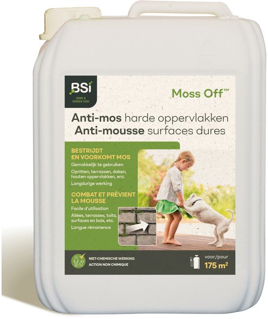 BSI - Moss Off Harde Oppervlakken - 5 L van Merkloos	 — afbeelding 2