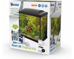 Superfish Aquarium Start 30 Tropical Kit Retro Led 27 l -...