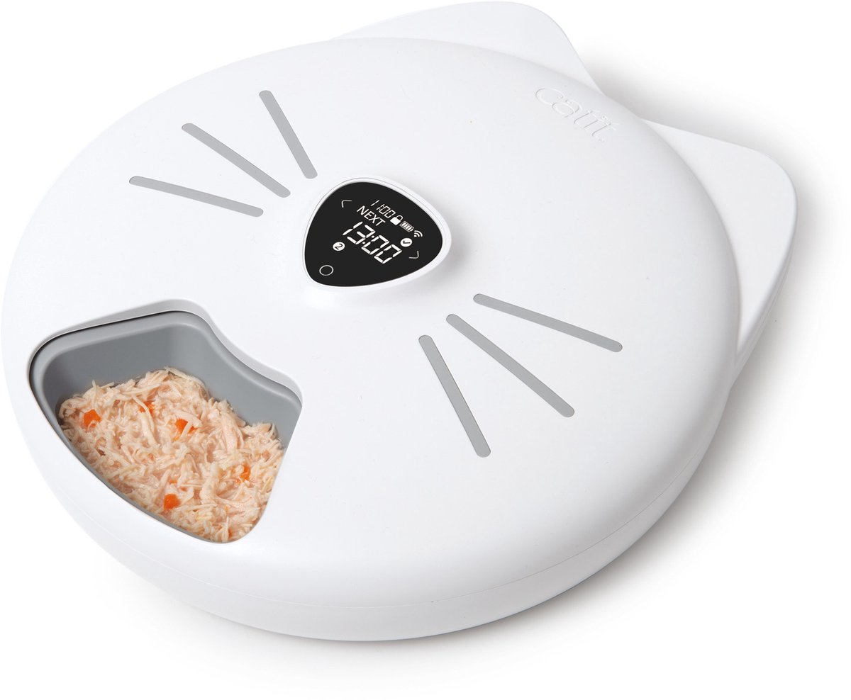 Catit Voerautomaat Kat - Pixi Smart 6-meal Feeder - 6 x - Catit - €110,83