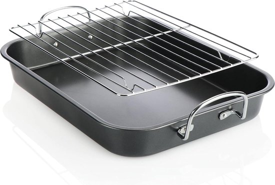 Kitchenette Ragnar 280cm met ruimte voor magnetron, koelkast, oven en vaatwas - hoogglans antraciet - Modern Held