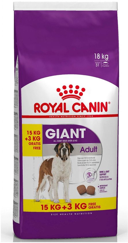Royal Canin Giant Adult - Hondenvoer - 18 kg Bonusbag