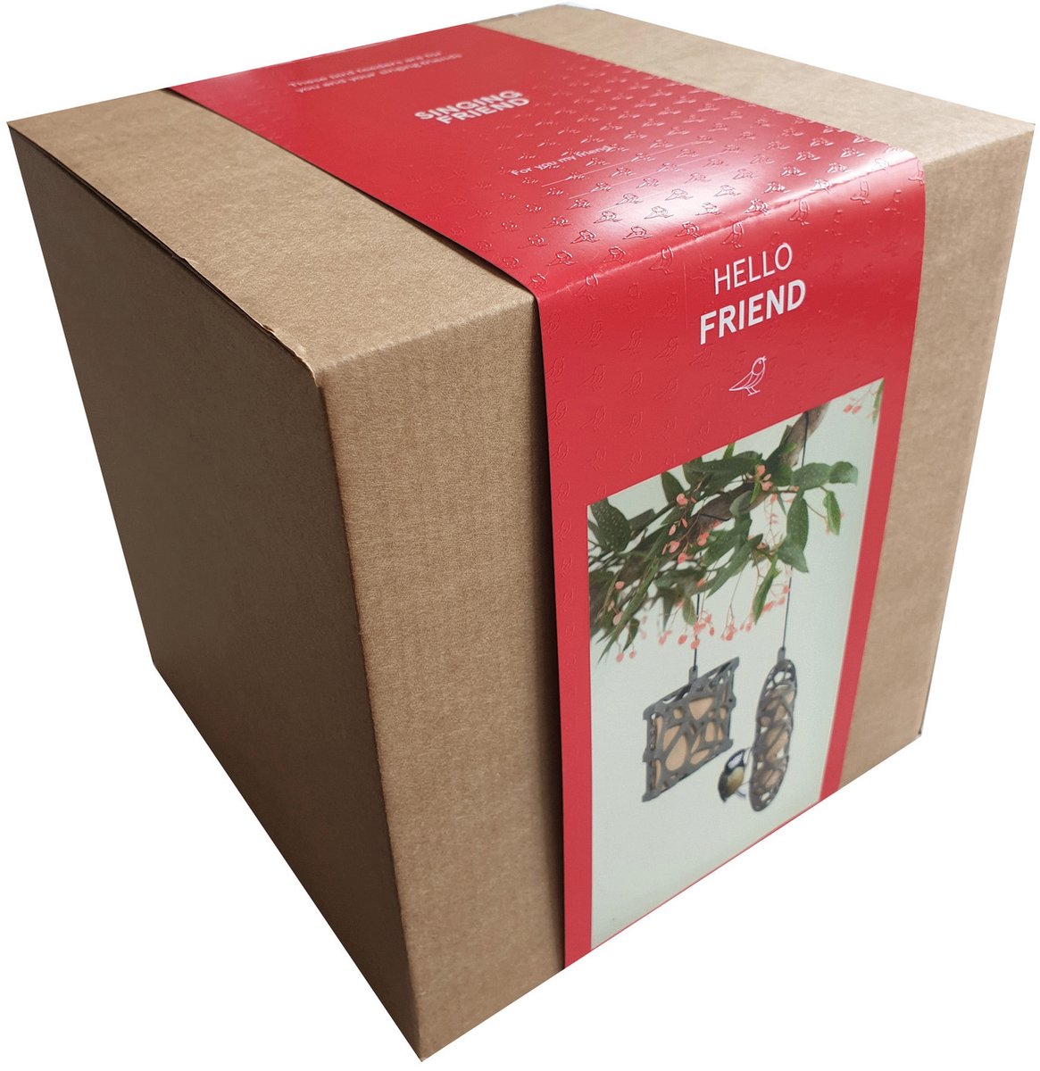 Singingfriend Giftbox Sam Anna Voeding - Voersilo - Grijs